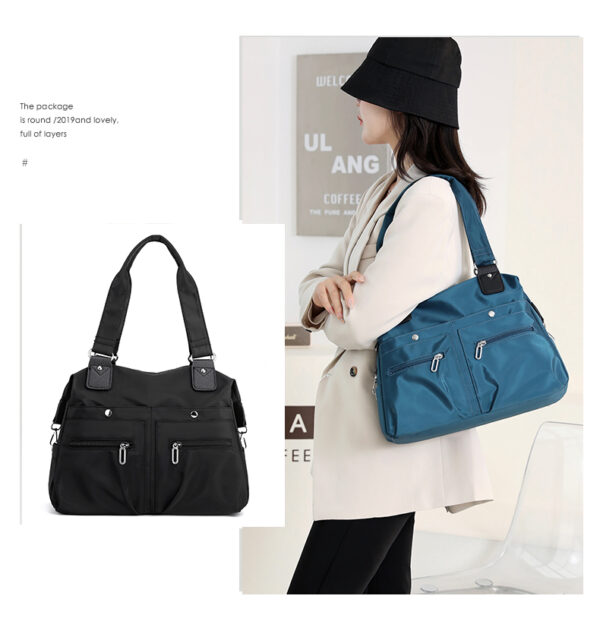 Women's Handbag Solid ( Blue colour ) - Image 4