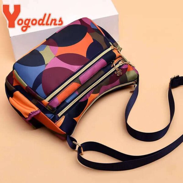 Korean  Sports travel shoulder bag ( Maroon) - Image 2